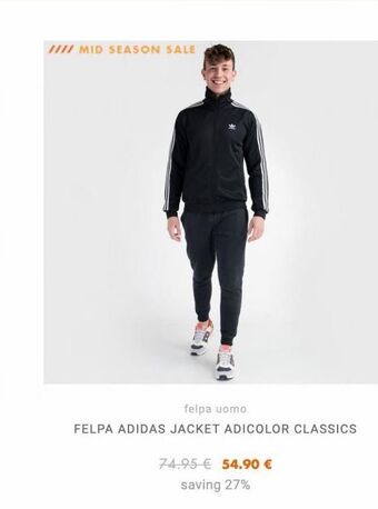 Aw Lab Felpa adidas offerta