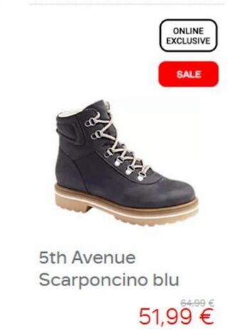 Scarponcino blu