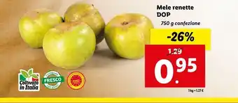 Lidl Mele renette dop offerta