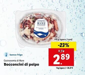 Lidl Bocconcini di polpo offerta