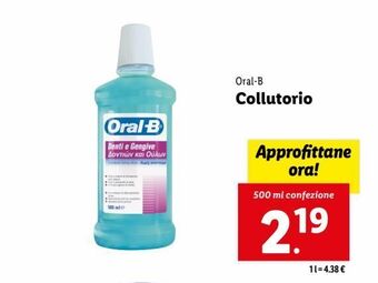 Lidl Colluttorio offerta