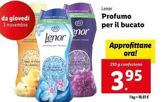 Profumo per il bucato