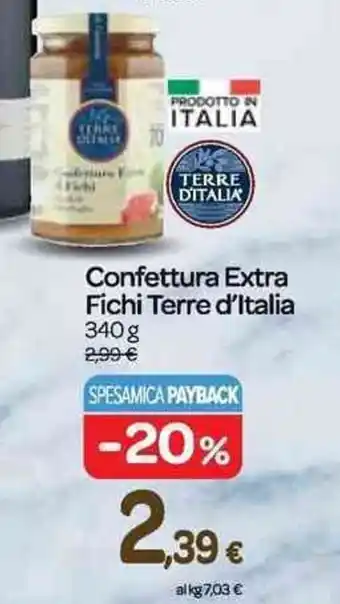 Carrefour Express Terre d'Italia Confettura Extra Fichi 340 g offerta