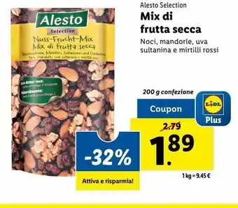 Lidl Mix di frutta secca offerta