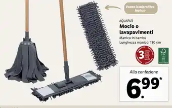Lidl Mocio o lavapavimenti offerta
