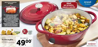 Lidl Rostiera in ghisa offerta