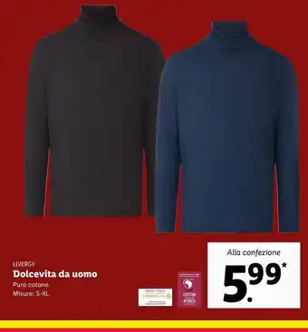 Dolcevita da uomo