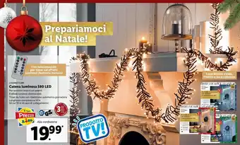 Catena luminosa 580 led