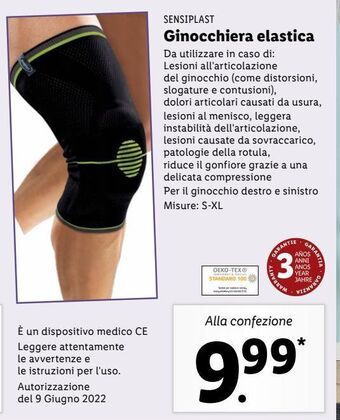 Ginocchiera elastica