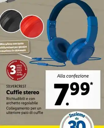 Cuffie stereo