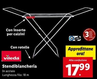 Lidl Stendibiancheria offerta