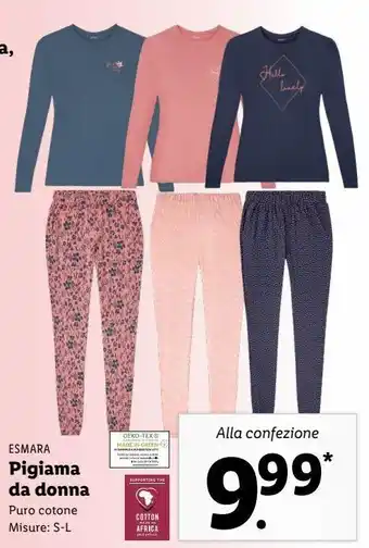 Pigiama donna