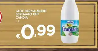 Bennet Latte parzialmente scremato uht candia offerta