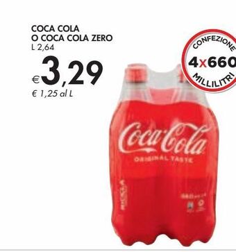 Bennet Coca-cola o coca cola zero offerta