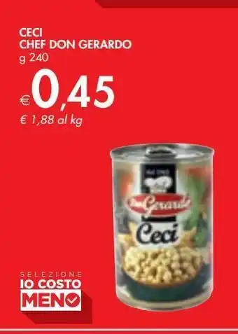 Bennet Ceci chef don gerardo offerta