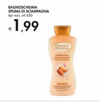 Bennet Bagnoschiuma spuma di sciampagna offerta