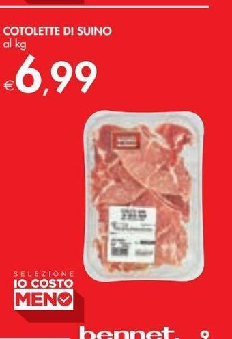 Bennet Cotolette di suino offerta