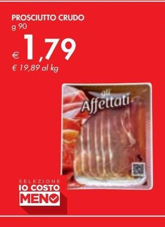 Bennet Prosciutto crudo offerta