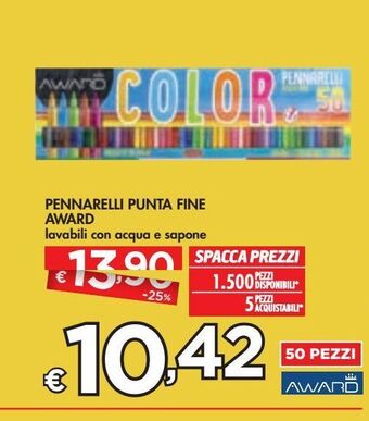 Bennet Pennarelli punta fine award offerta