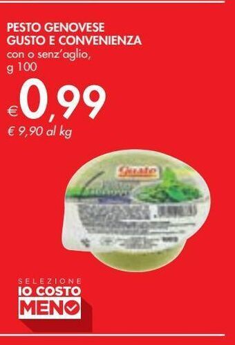 Bennet Pesto genovese gusto e convenienza offerta