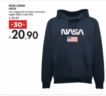 Felpa uomo nasa
