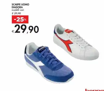 Bennet Scarpe uomo diadora offerta