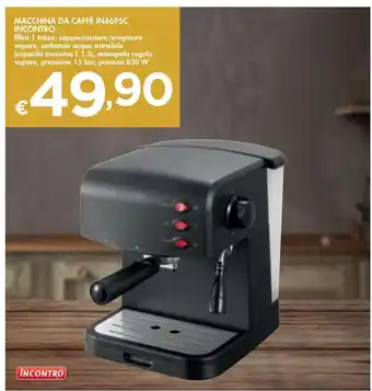 Bennet Macchina da caffè incontro offerta