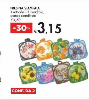 Presina stampata