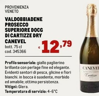 Metro Brut Prosecco offerta
