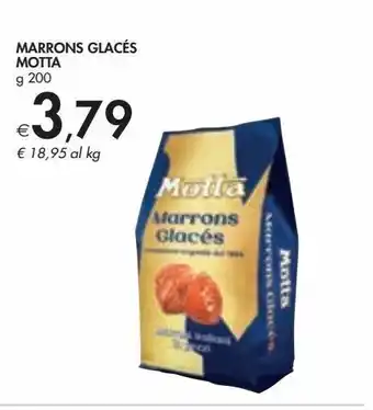 Bennet Marron glaces motta offerta