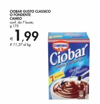 Bennet Ciobar gusto classico o fondente cameo offerta