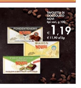 Bennet Tavolette di cioccolato novi offerta