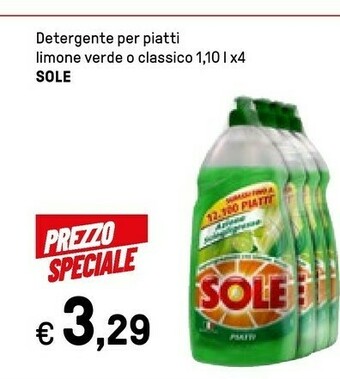 Iper La Grande Sole Detersivo piatti offerta