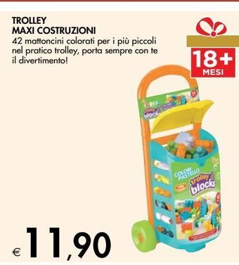 Bennet Trolley maxi costruzioni offerta