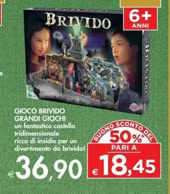 Bennet Gioco brivido grandi giochi offerta