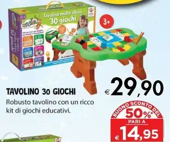 Bennet Tavolino 30 giochi offerta