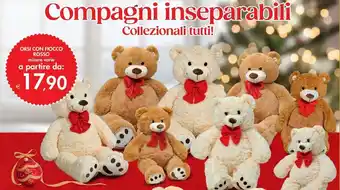 Bennet Orsi con fiocco rosso - a partire da offerta