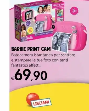 Bennet Barbie print cam offerta