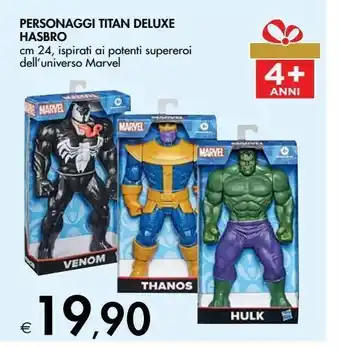 Bennet Personaggi titan deluxe hasbro offerta