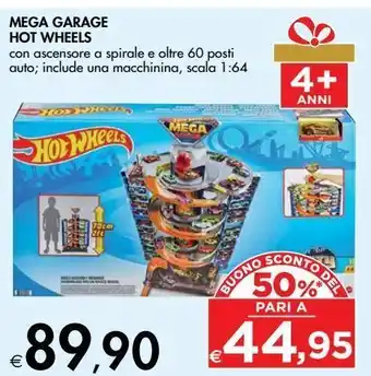 Bennet Mega garage hot wheels offerta