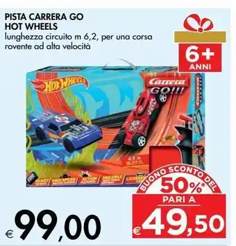 Bennet Pista carrera go hot wheels offerta