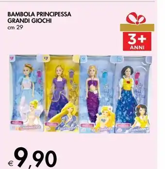 Bennet Bambola principessa grandi giochi offerta