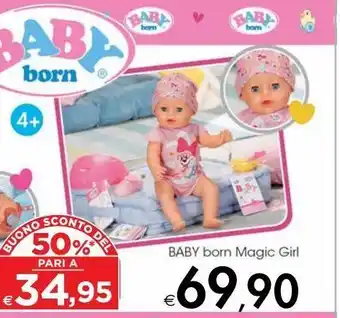 Bennet Baby born magic girl offerta
