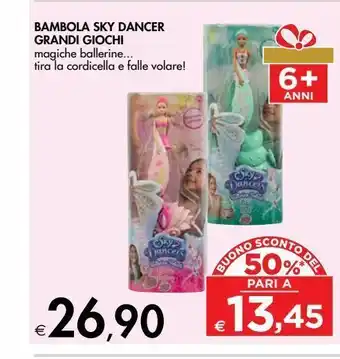 Bennet Bambola sky dancer grandi giochi offerta