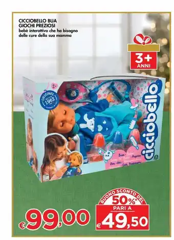 Bennet Cicciobello bua giochi preziosi offerta