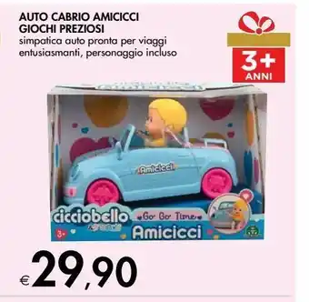 Bennet Auto cabrio amicicci giochi preziosi offerta