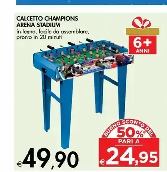 Calcetto champions arena stadium