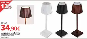 Brico Io Lampada da tavolo k-lite offerta