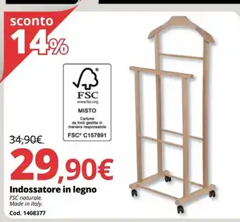 Brico Io Indossatore in legno offerta