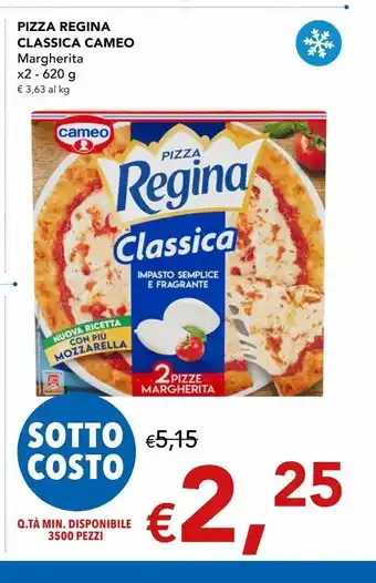 Pizza regina classica cameo